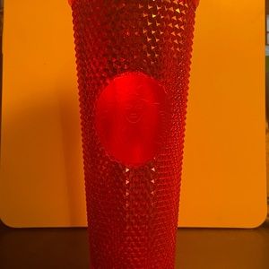 Starbucks Hot Pink Studded Tumbler